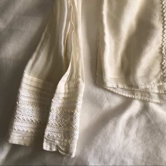 Elie Tahari Cream blouse - Picture 2 of 8